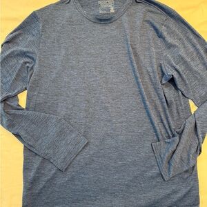 Patagonia  Blue Long Sleeve Shirt
